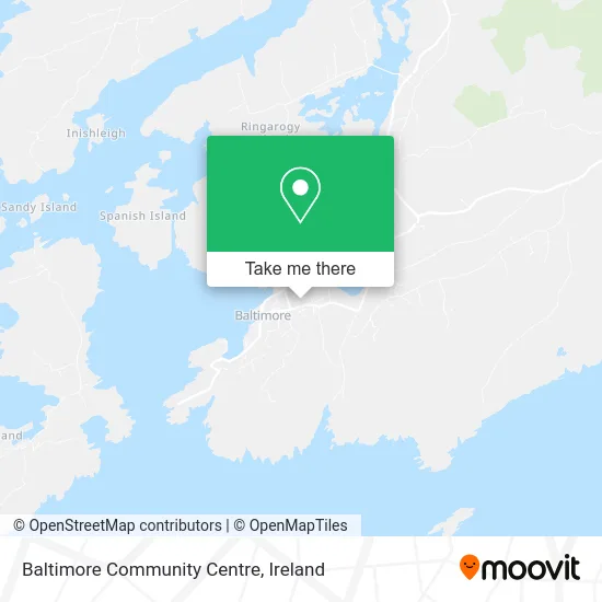 Baltimore Community Centre map