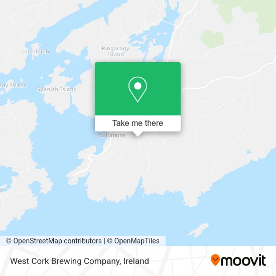 West Cork Brewing Company map