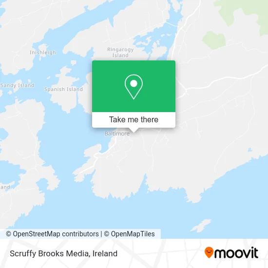 Scruffy Brooks Media map