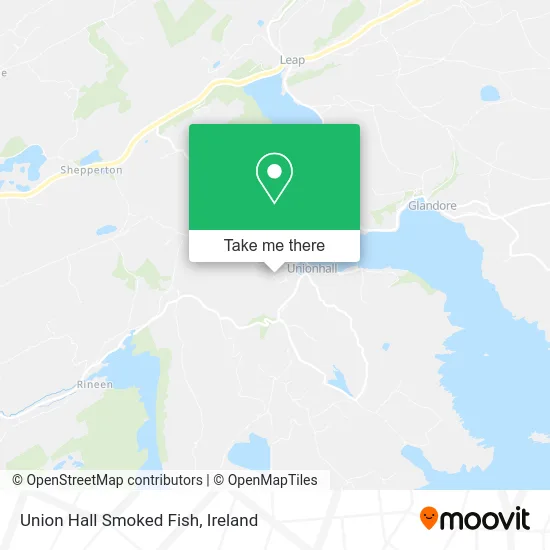 Union Hall Smoked Fish map