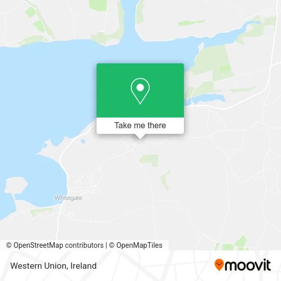 Western Union map