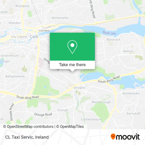 CL Taxi Servic map