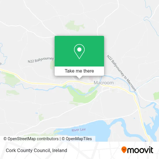 Cork County Council map