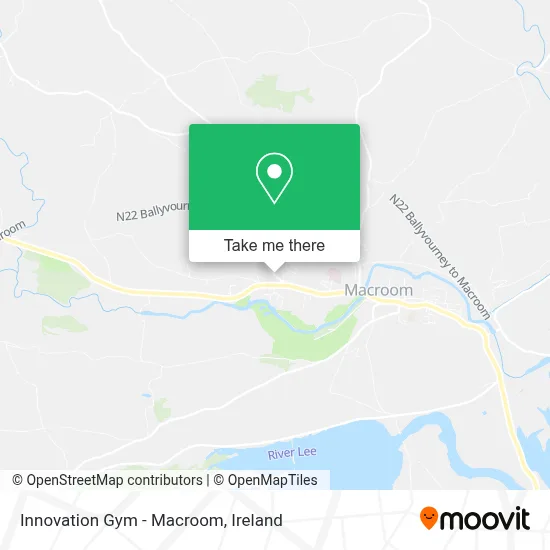 Innovation Gym - Macroom map