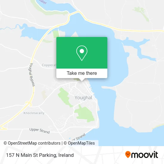 157 N Main St Parking map