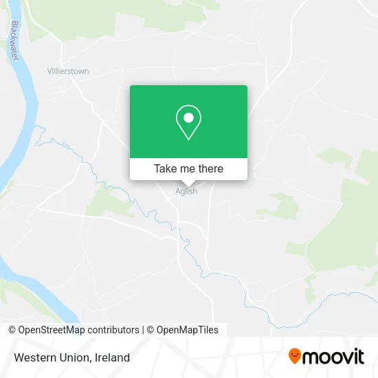 Western Union map