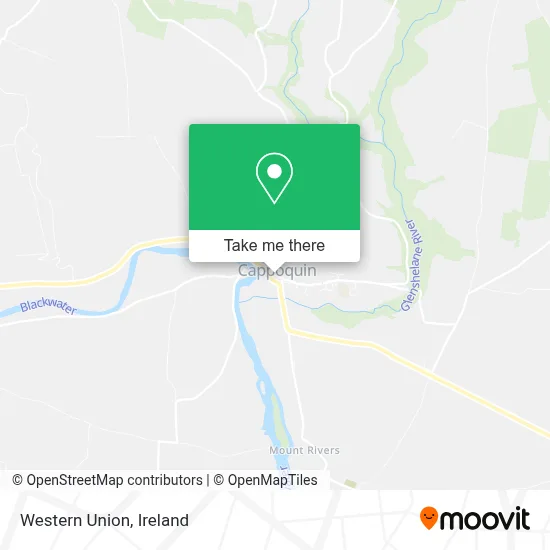 Western Union map