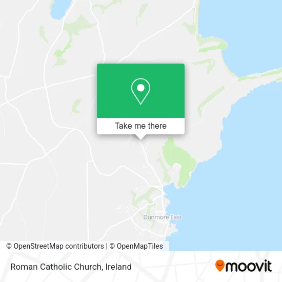 Roman Catholic Church map