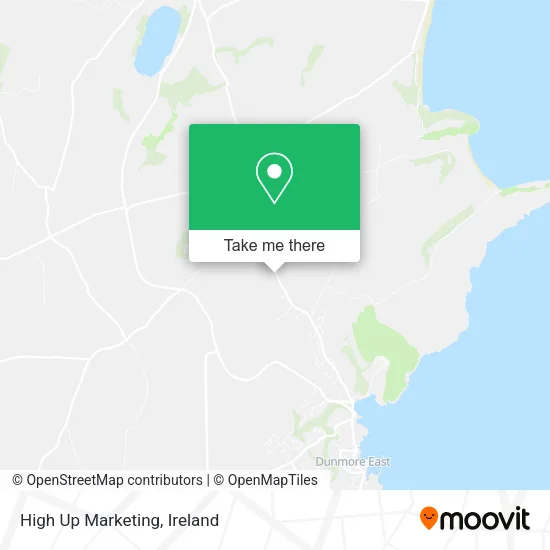High Up Marketing map