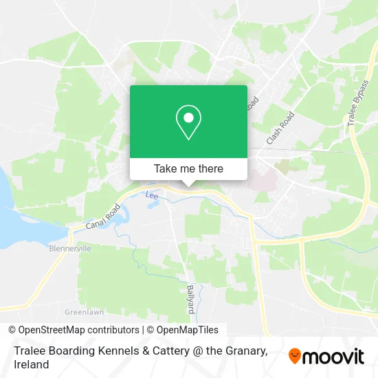 Tralee Boarding Kennels & Cattery @ the Granary map