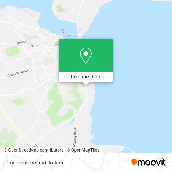 Compass Ireland map