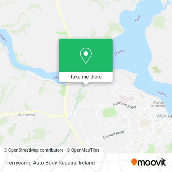 Ferrycarrig Auto Body Repairs map