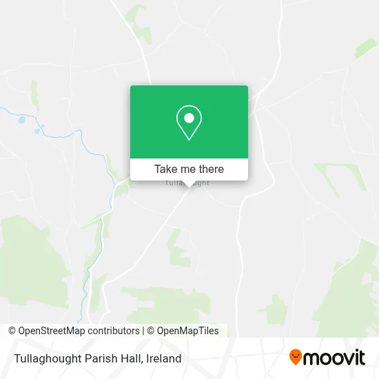 Tullaghought Parish Hall map