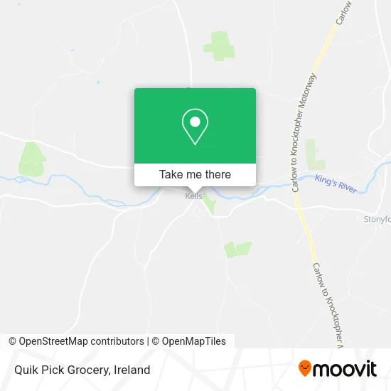 Quik Pick Grocery map