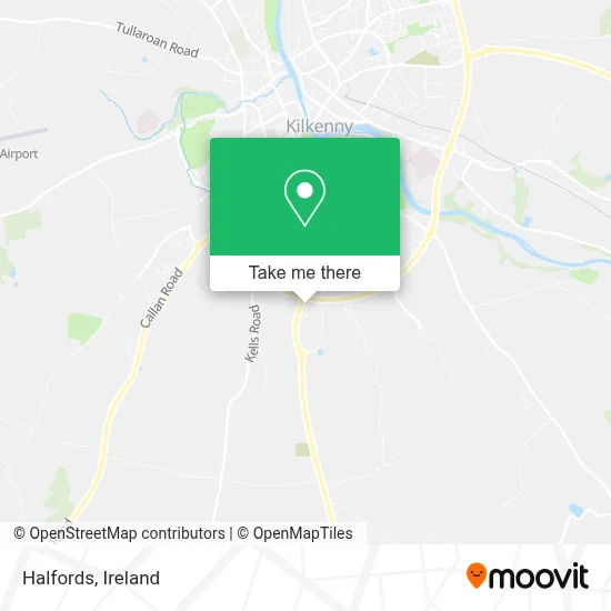Halfords map