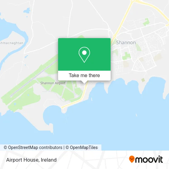 Airport House map