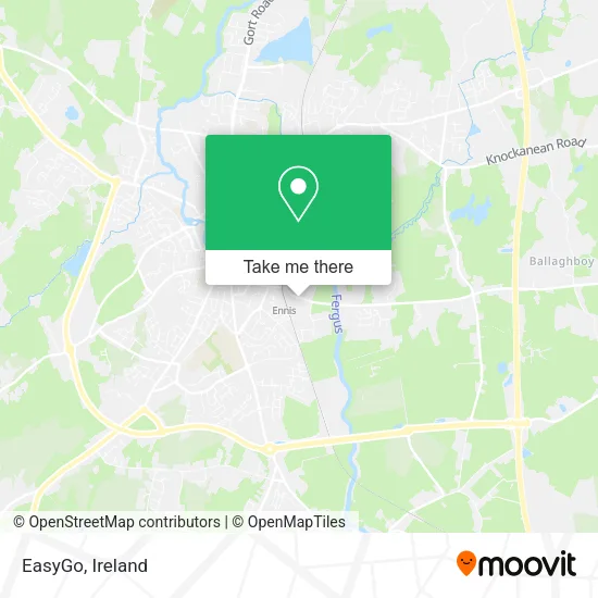 EasyGo map