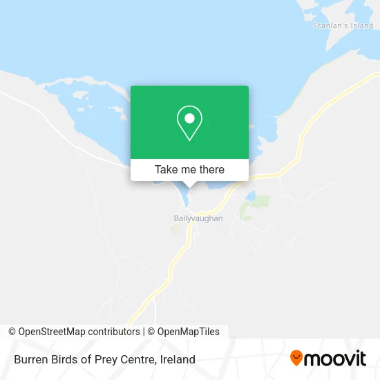 Burren Birds of Prey Centre map