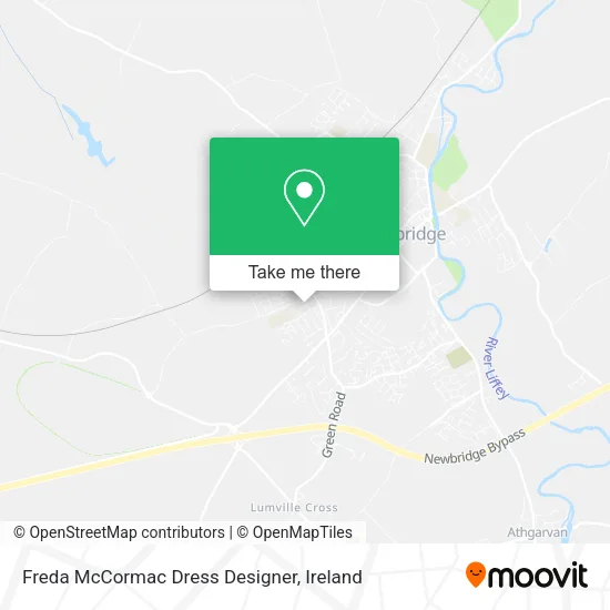 Freda McCormac Dress Designer map