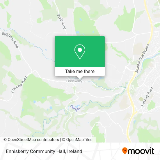 Enniskerry Community Hall map