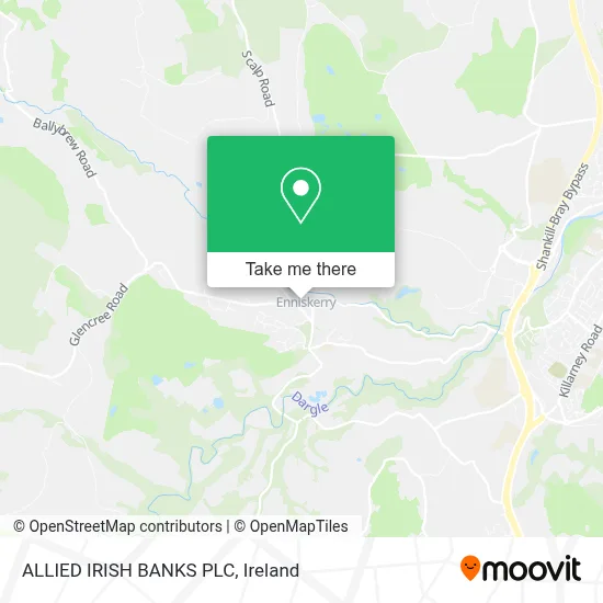 ALLIED IRISH BANKS PLC map