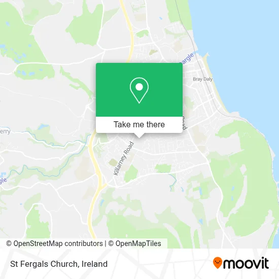 St Fergals Church map