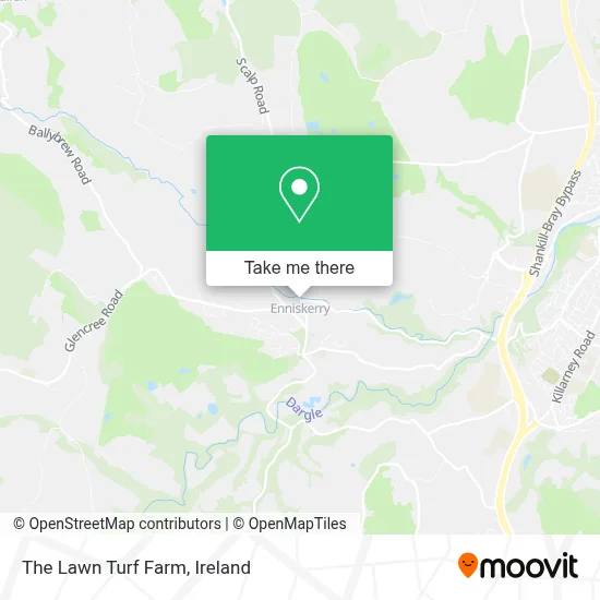 The Lawn Turf Farm map