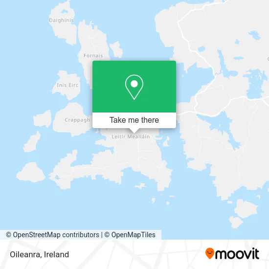 Oileanra map