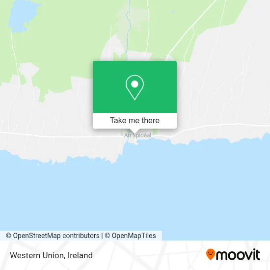 Western Union map