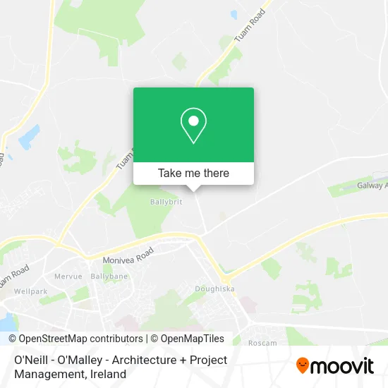 O'Neill - O'Malley - Architecture + Project Management map