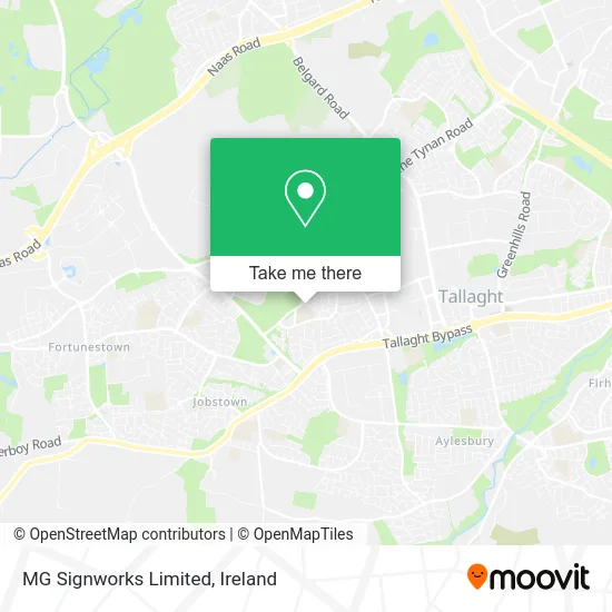 MG Signworks Limited map