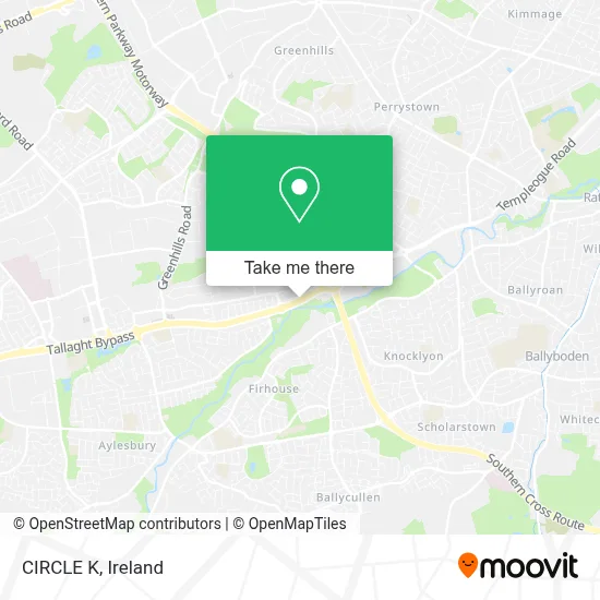 CIRCLE K map