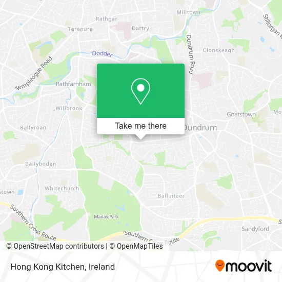 Hong Kong Kitchen map