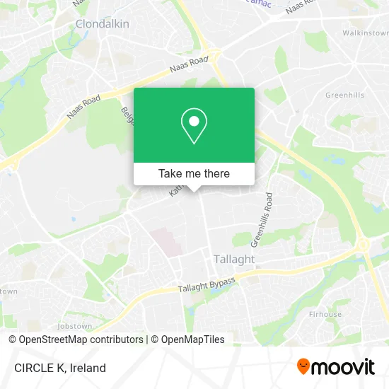 CIRCLE K map