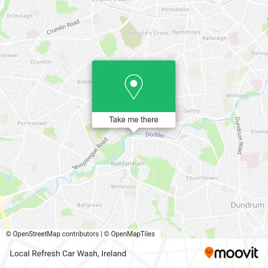 Local Refresh Car Wash map