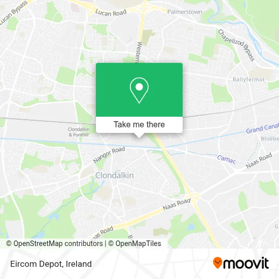 Eircom Depot map