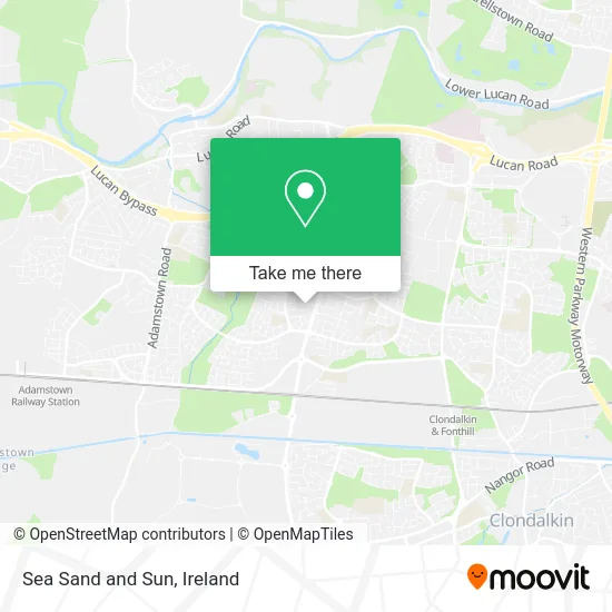 Sea Sand and Sun map