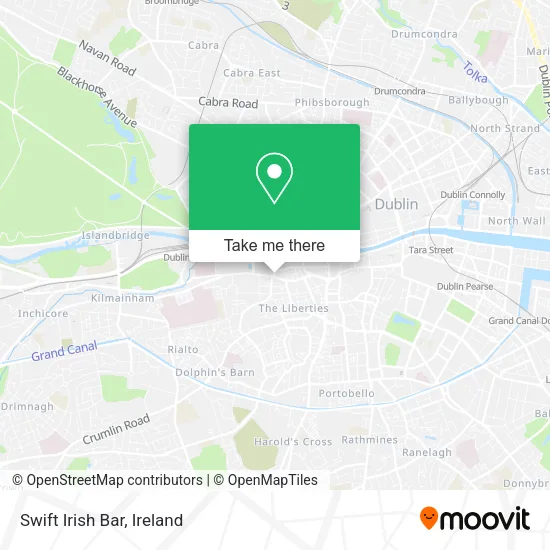 Swift Irish Bar map