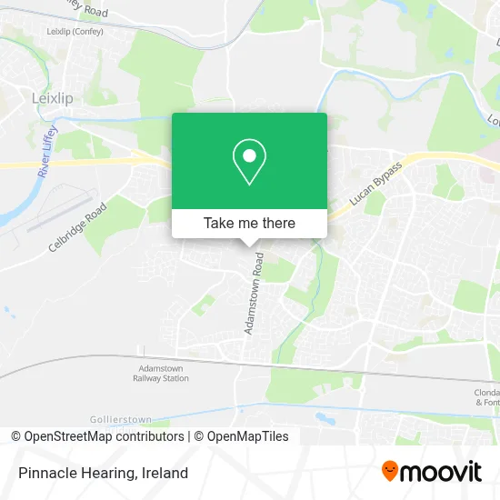 Pinnacle Hearing map