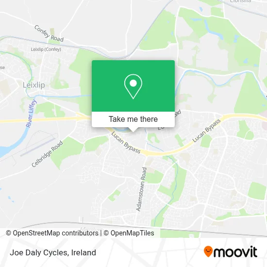 Joe Daly Cycles map