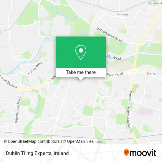 Dublin Tiling Experts map