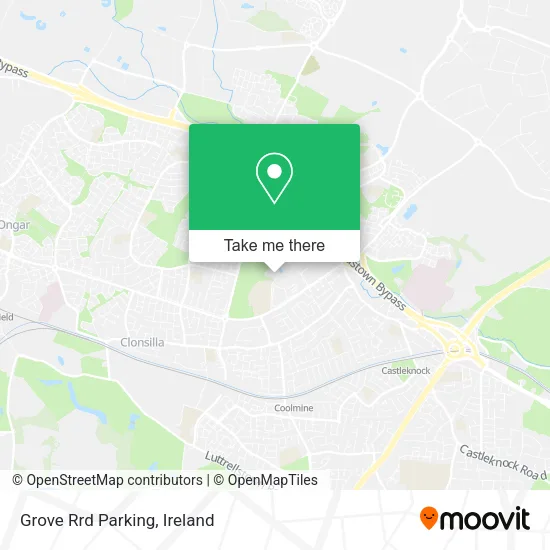 Grove Rrd Parking map