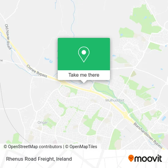 Rhenus Road Freight map