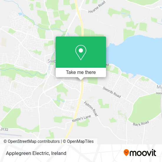 Applegreen Electric map