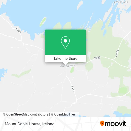 Mount Gable House map