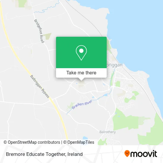 Bremore Educate Together map
