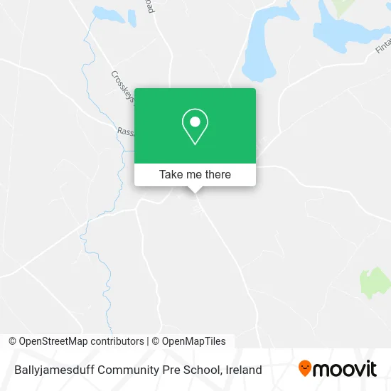 Ballyjamesduff Community Pre School map