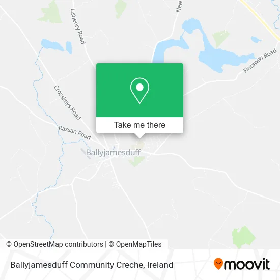 Ballyjamesduff Community Creche map