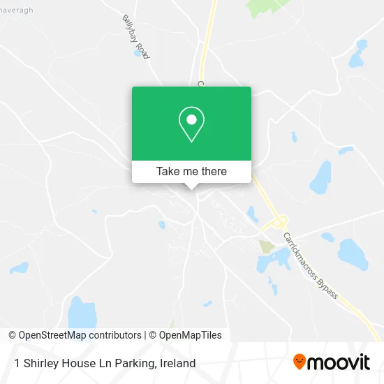 1 Shirley House Ln Parking map