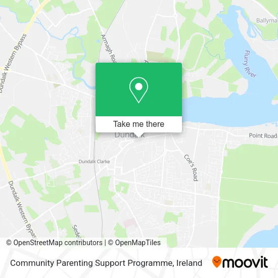 Community Parenting Support Programme map